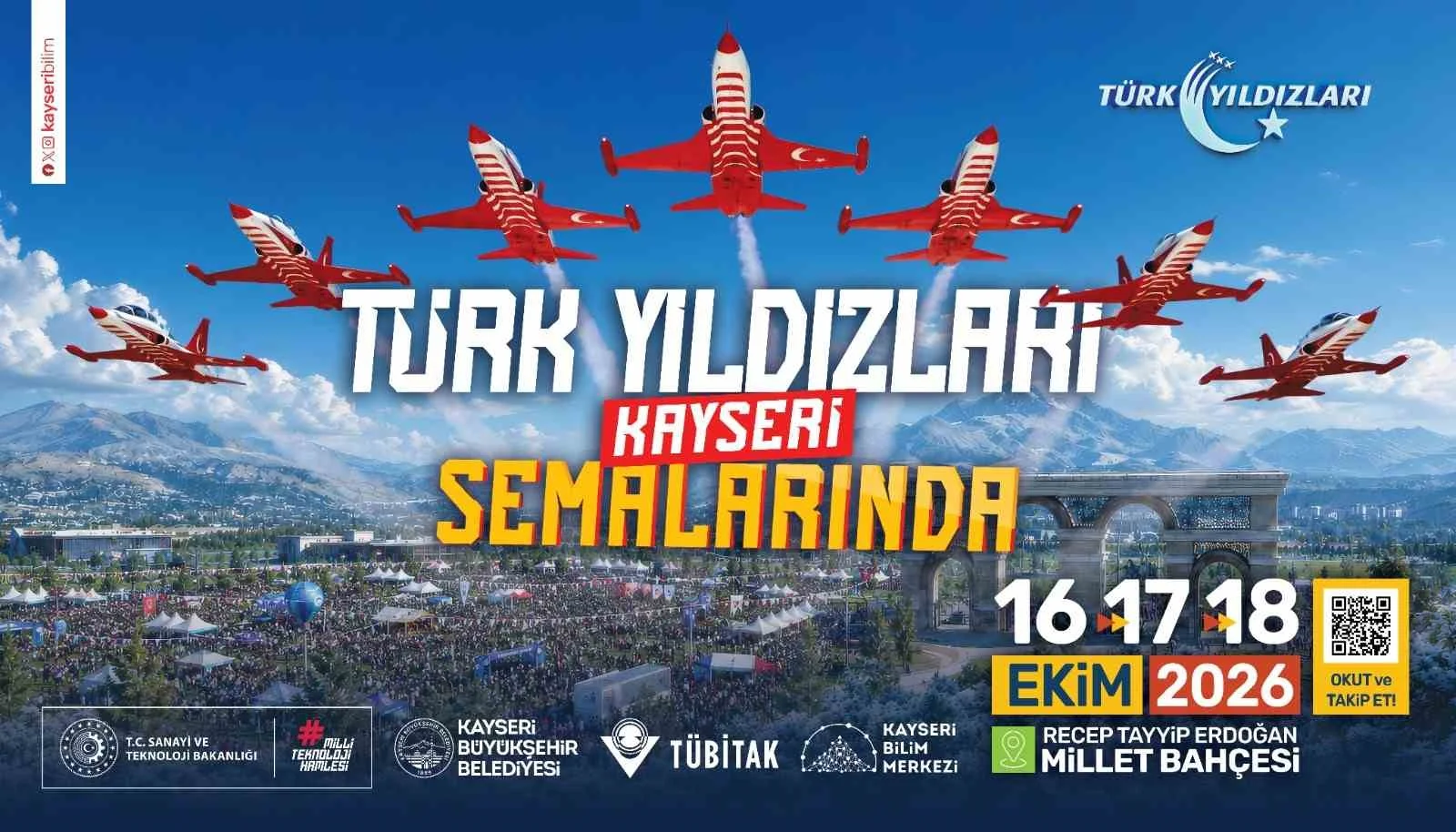 BİLİMFEST Kayseri’de havacılık ve gökyüzü şöleni yaşanacak