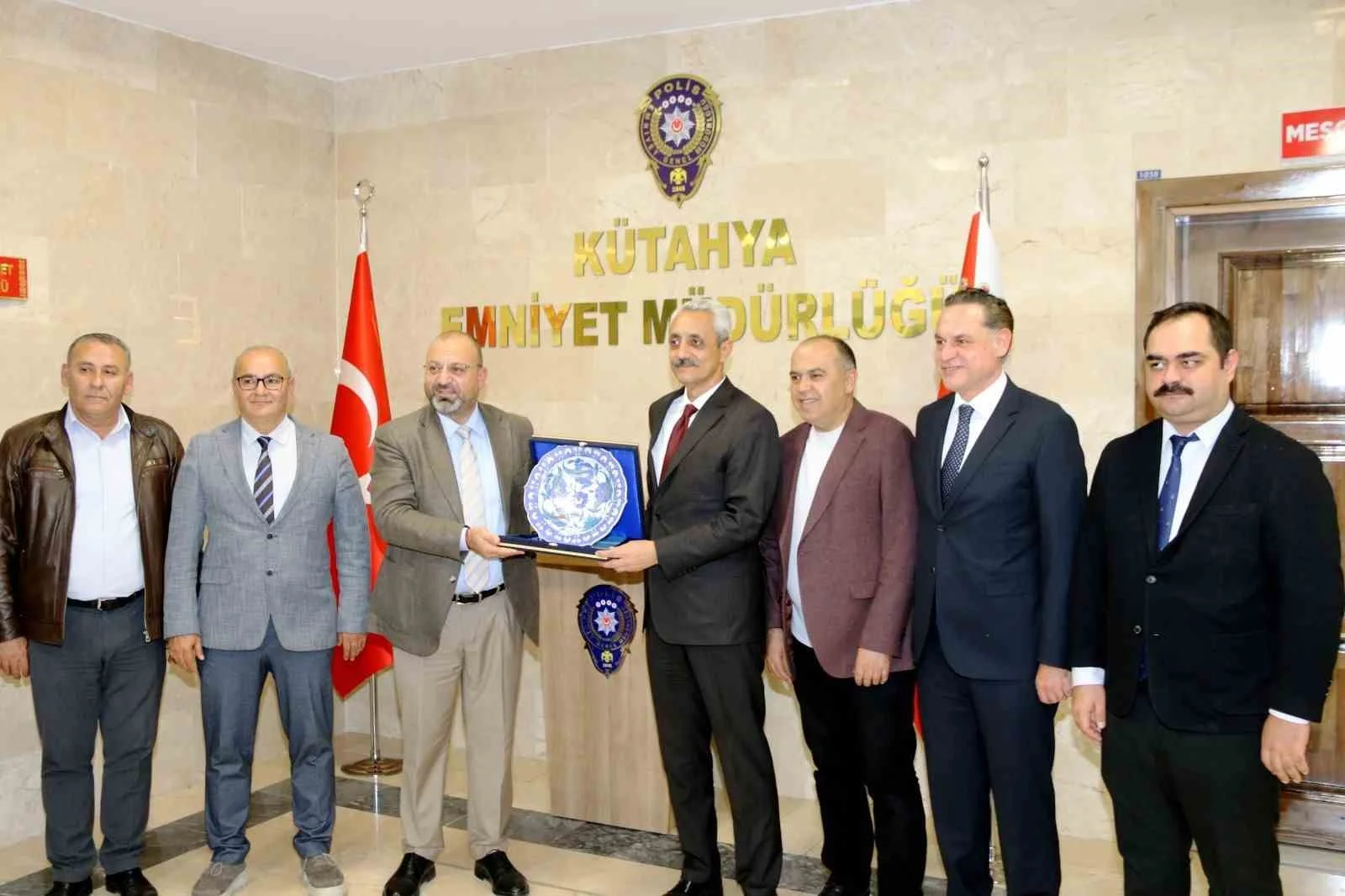 Kütahya OSB’den İl Emniyet Müdürü Tandoğan’a ziyaret
