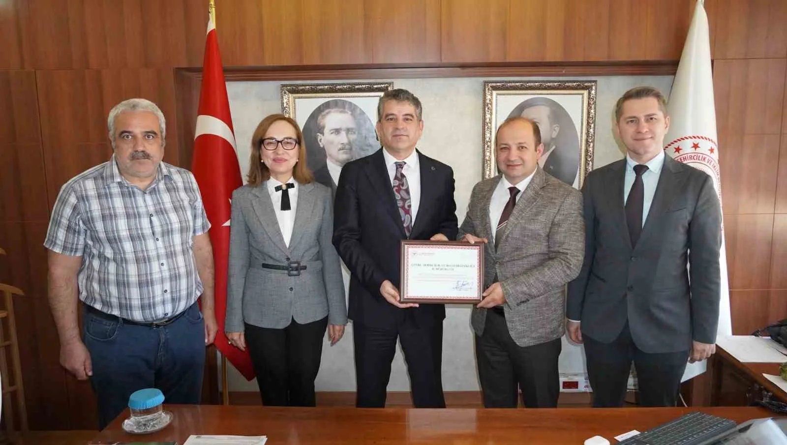 Manisa Çevre Müdürlüğü ’Sağlıklı iş yeri’ belgesi aldı