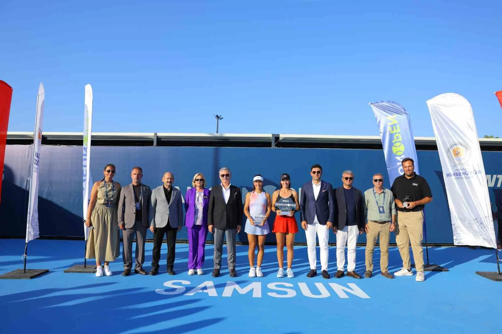 Samsun Open WTA 125’te şampiyonlar belli oldu: Turnuva gelirleri Mehmetçik Vakfı’na bağışlandı