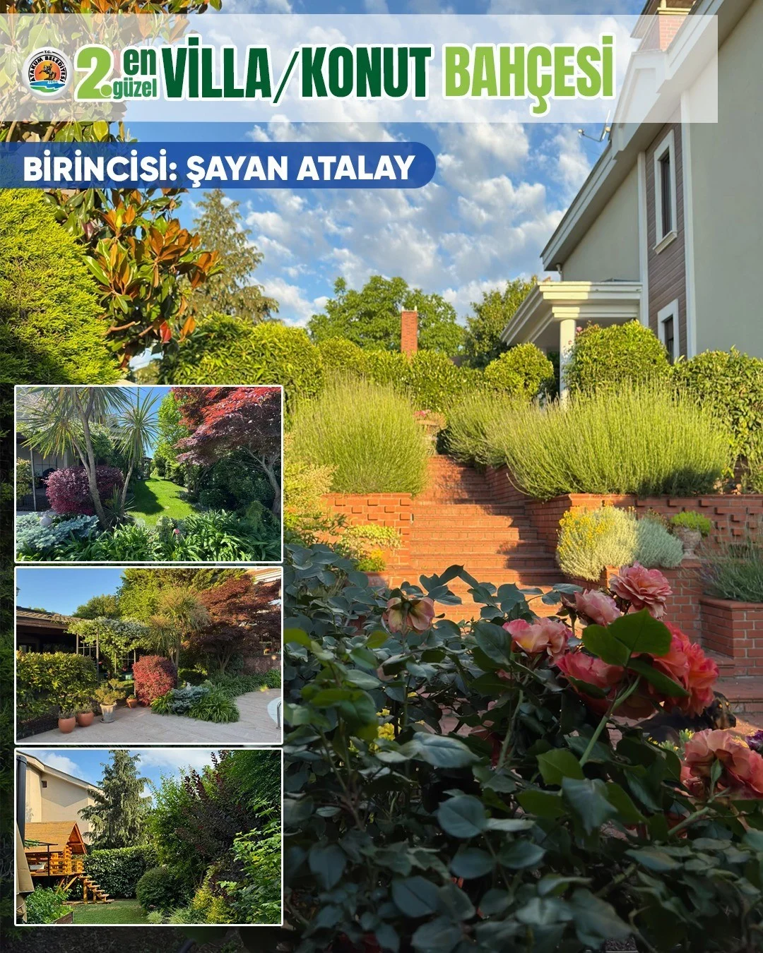 Atakum’da en güzel bahçeler ödüllerine kavuşacak