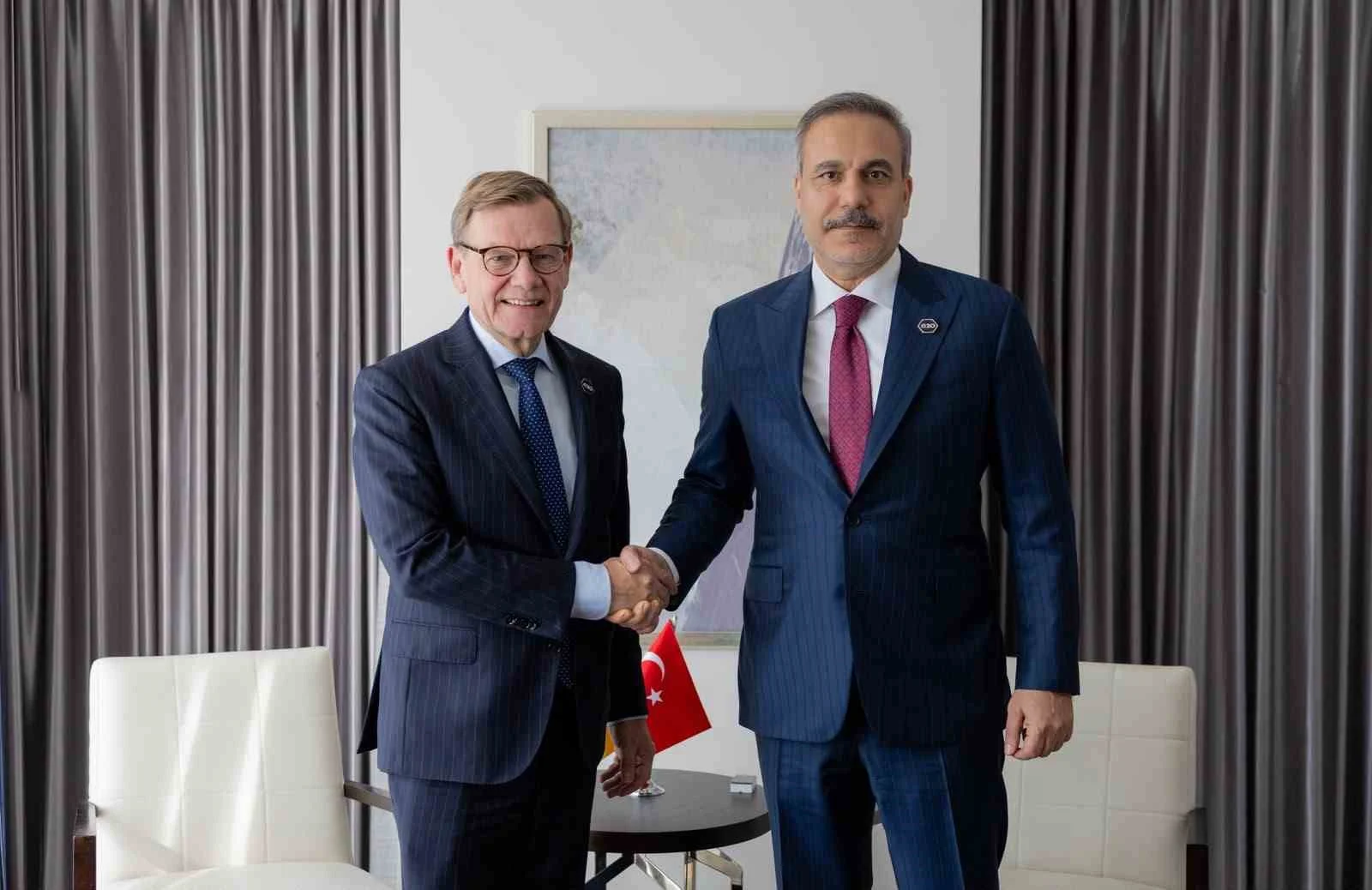 Bakan Fidan, Alman mevkidaşı Wadephul ile görüştü