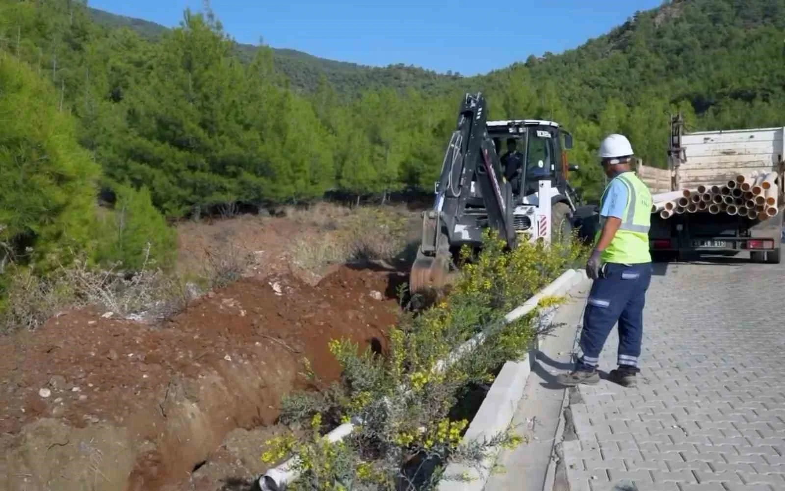 MUSKİ, Fethiye’de TOKİ konutlarının su sorunu çözüyor
