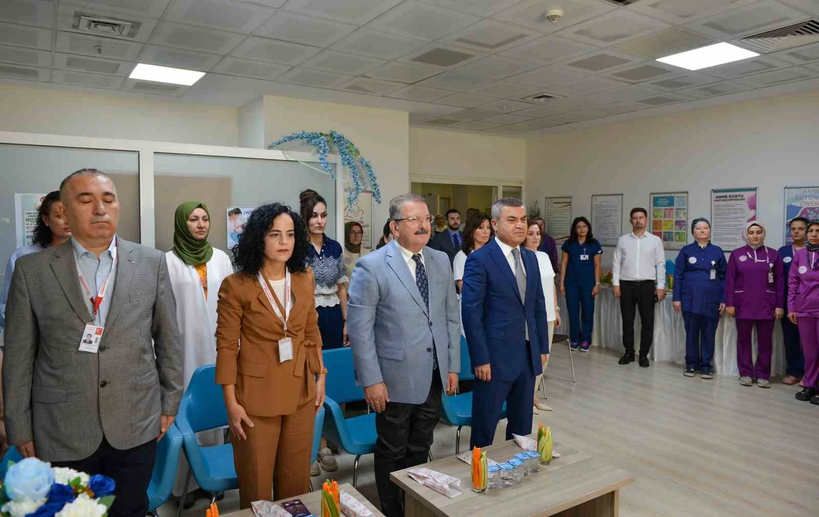Bebek dostu hastanede Normal Doğum ve Emzirme Haftası etkinliği düzenlendi