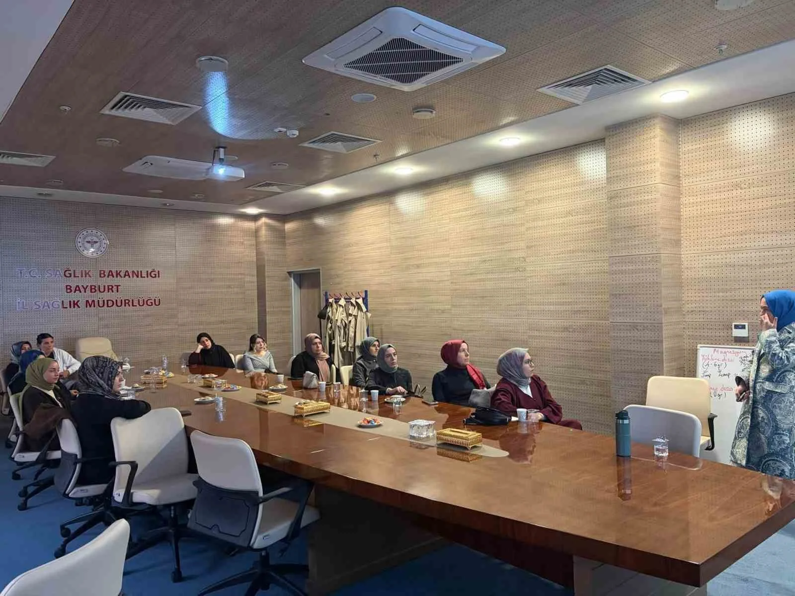 Bayburt’ta sağlık personeline gebelik ve anne sağlığı eğitimi