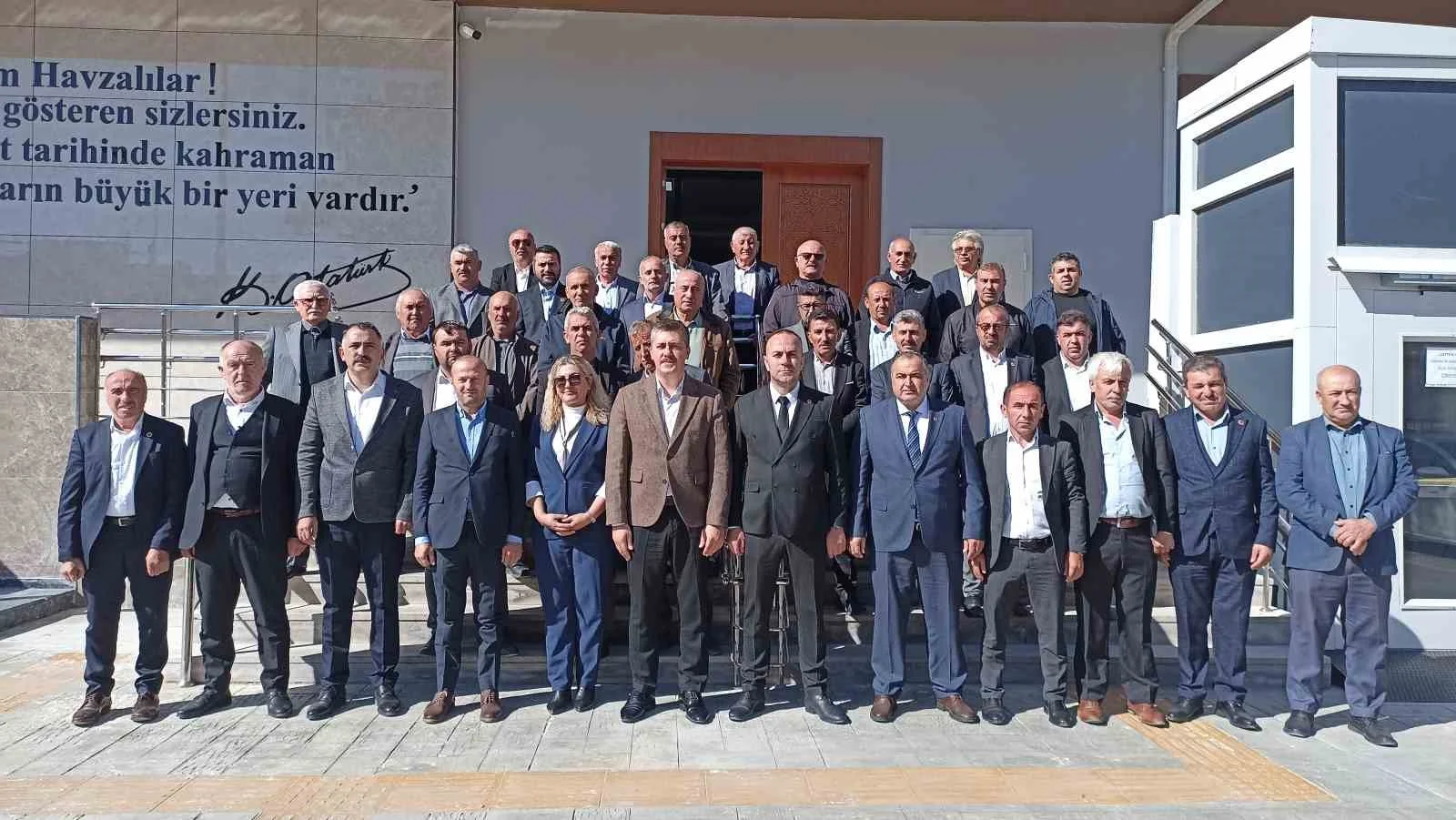 Havza’da Muhtarlar Günü kutlandı