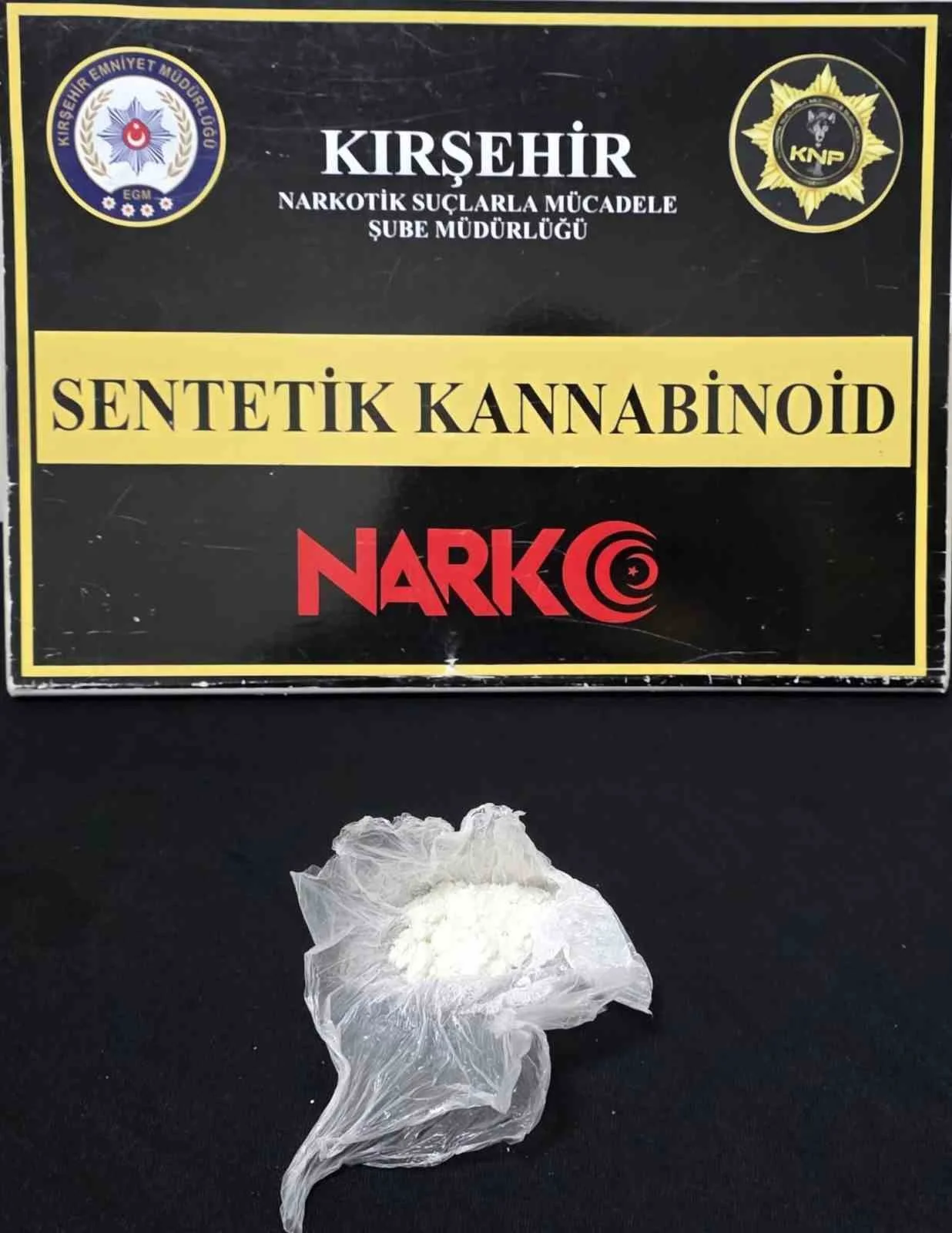 Kırşehir’de uyuşturucu operasyonu: 1 tutuklama