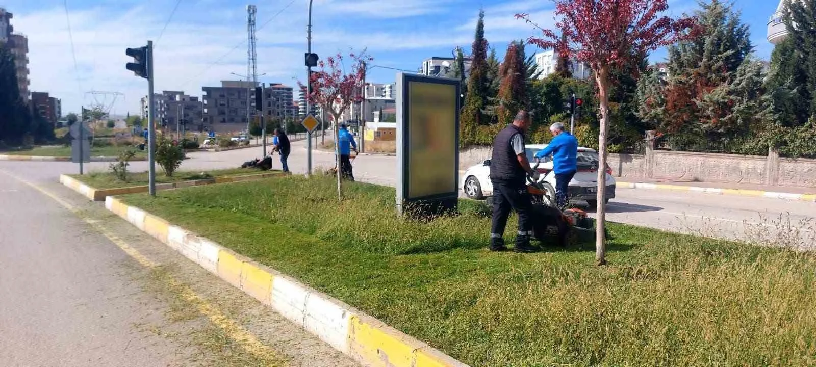 Adıyaman’ın yeşil alanlarında kış hazırlığı