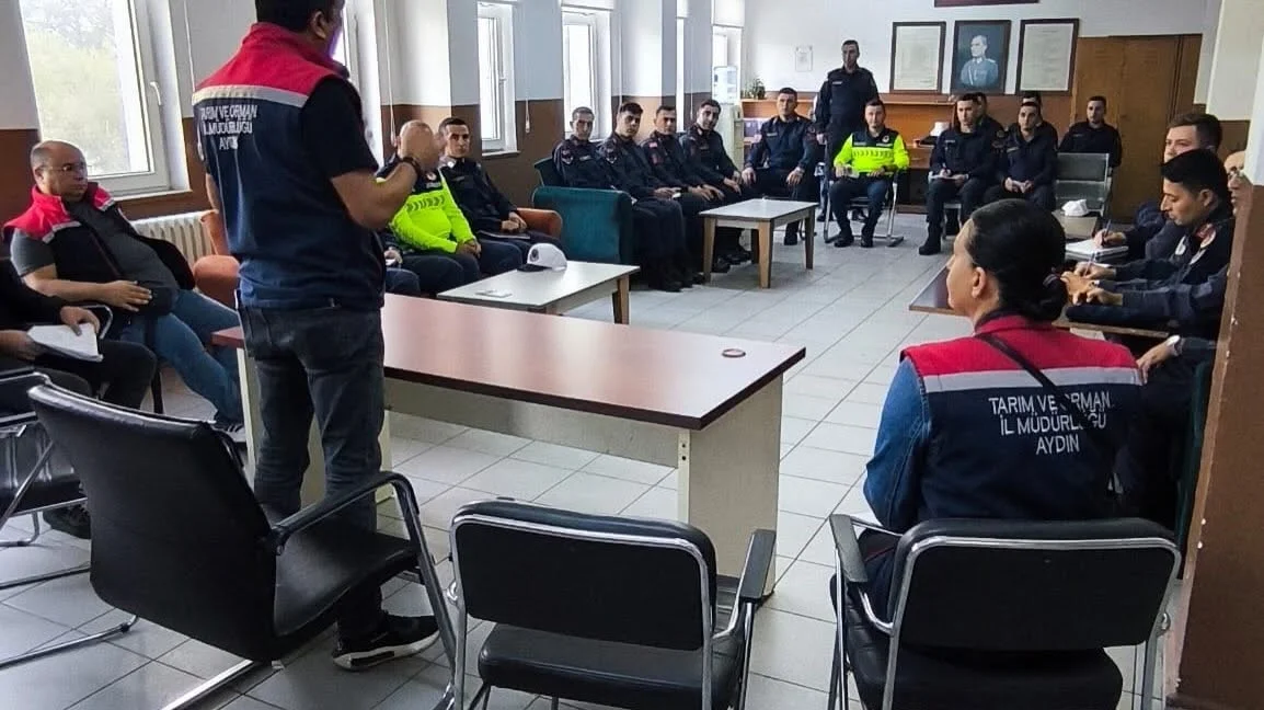 Köşk’te taklit ve tağşiş ürünlerle mücadele için jandarmaya eğitim