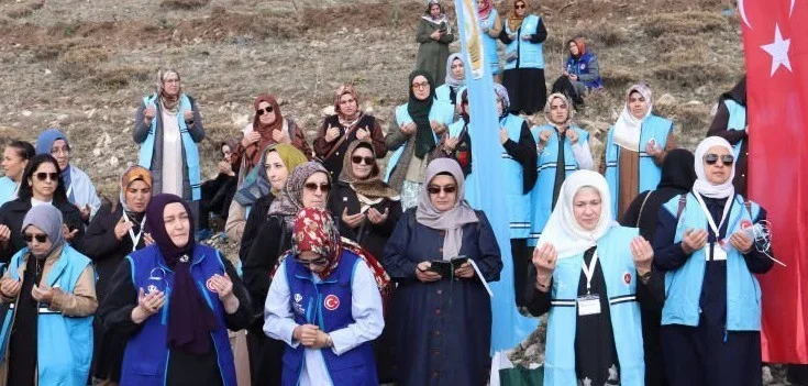Pasinler’de DİTİB Hatıra Ormanı dualarla açıldı