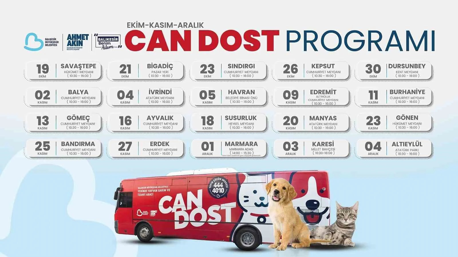 Can Dost’un yeni rotası belli oldu