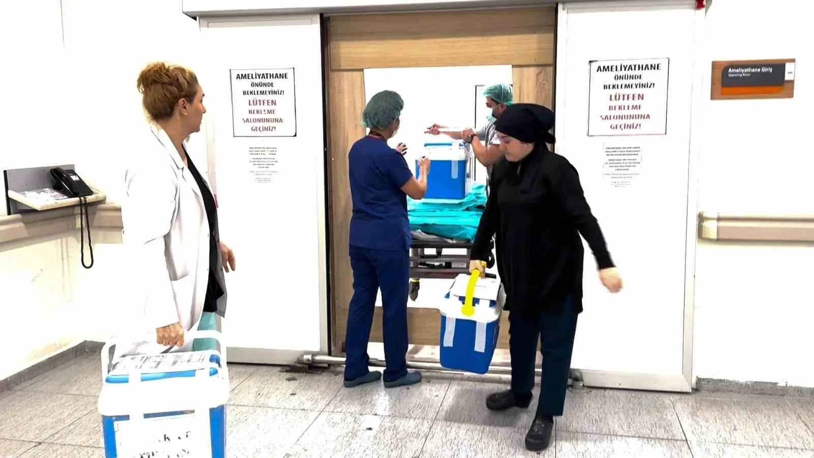 Erzurum’da bağışlanan 3 organ, 3 şehirdeki hastalara umut oldu