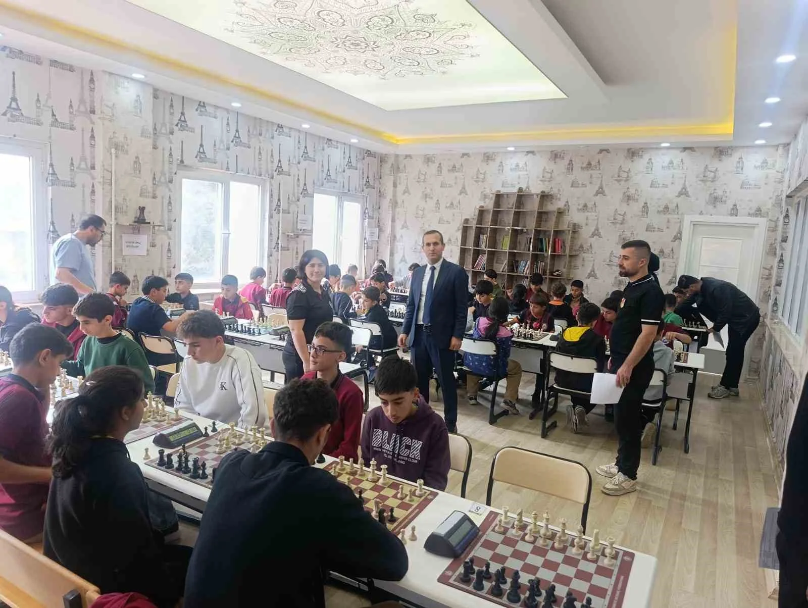 Sason’da Cumhuriyet Bayramı satranç turnuvası tamamlandı