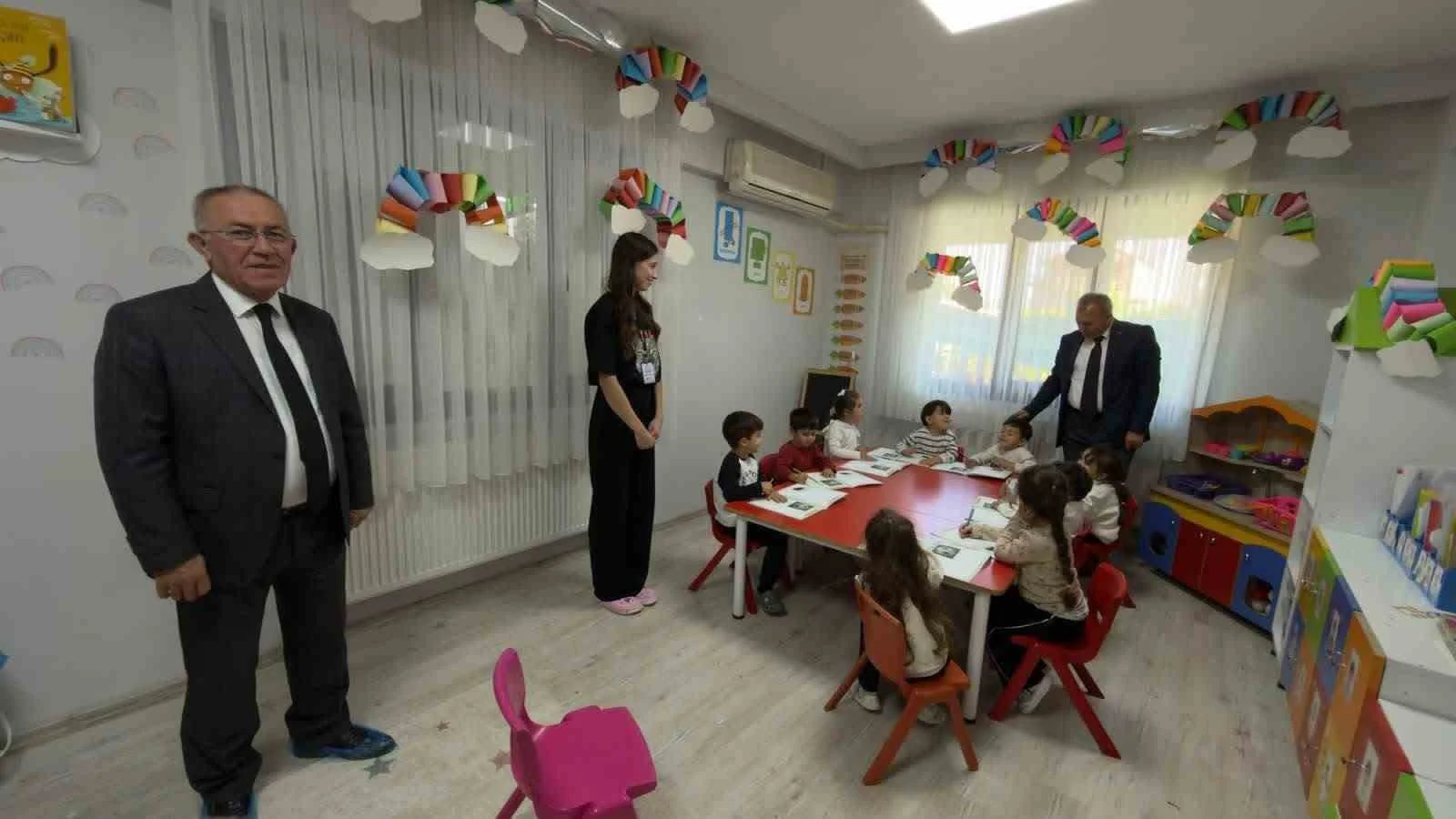 Sarıgöl’de miniklerin eğitim yuvasına ziyaret