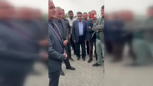 Adilcevazlı pancar üreticileri Erciş Şeker Fabrikası Müdürü Yurdaer ile bir araya geldi