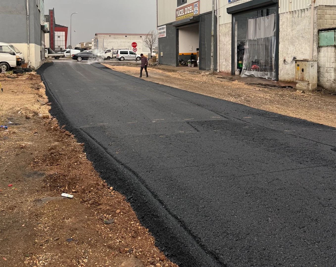 KÜSGET’te yollar yenileniyor