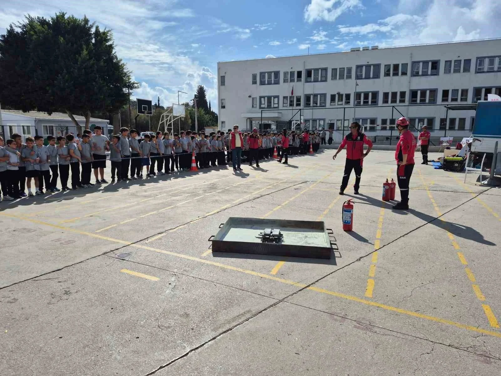 Bodrum’da öğrenciler afetlere karşı bilinçlendirildi