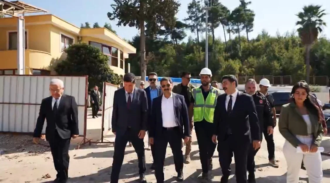 Yayladağı Kara Hudut Kapısı’nın modernizasyon çalışmaları sürüyor
