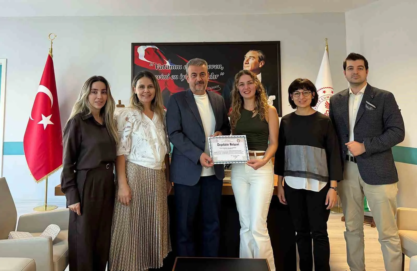 MSKÜ Dermatoloji Anabilim Dalı’na sözel bildiri birincilik ödülü