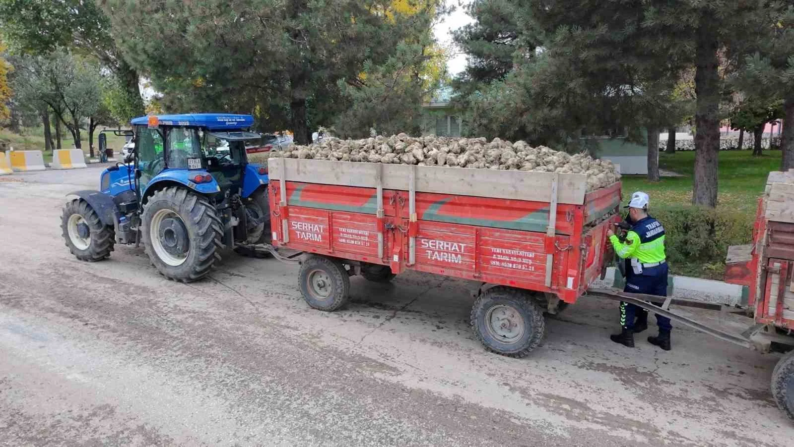 Muş’ta tarım araçlarına yönelik trafik denetimi yapıldı