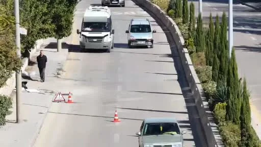 Ara sokaklara kaçtı, dron takibinden kurtulamadı: O anlar kamerada