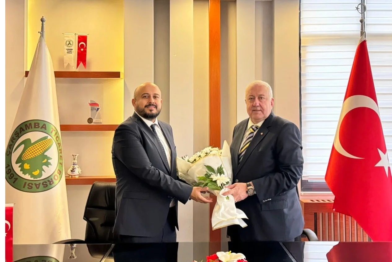 Çarşamba Ticaret Borsası’nda devir teslim