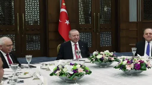 Cumhurbaşkanı Erdoğan, Yüksek Mahkeme Başkanlarıyla bir araya geldi