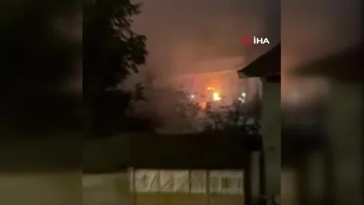 Şuhut’ta korkutan ev yangını: Mahalleli sokağa döküldü
