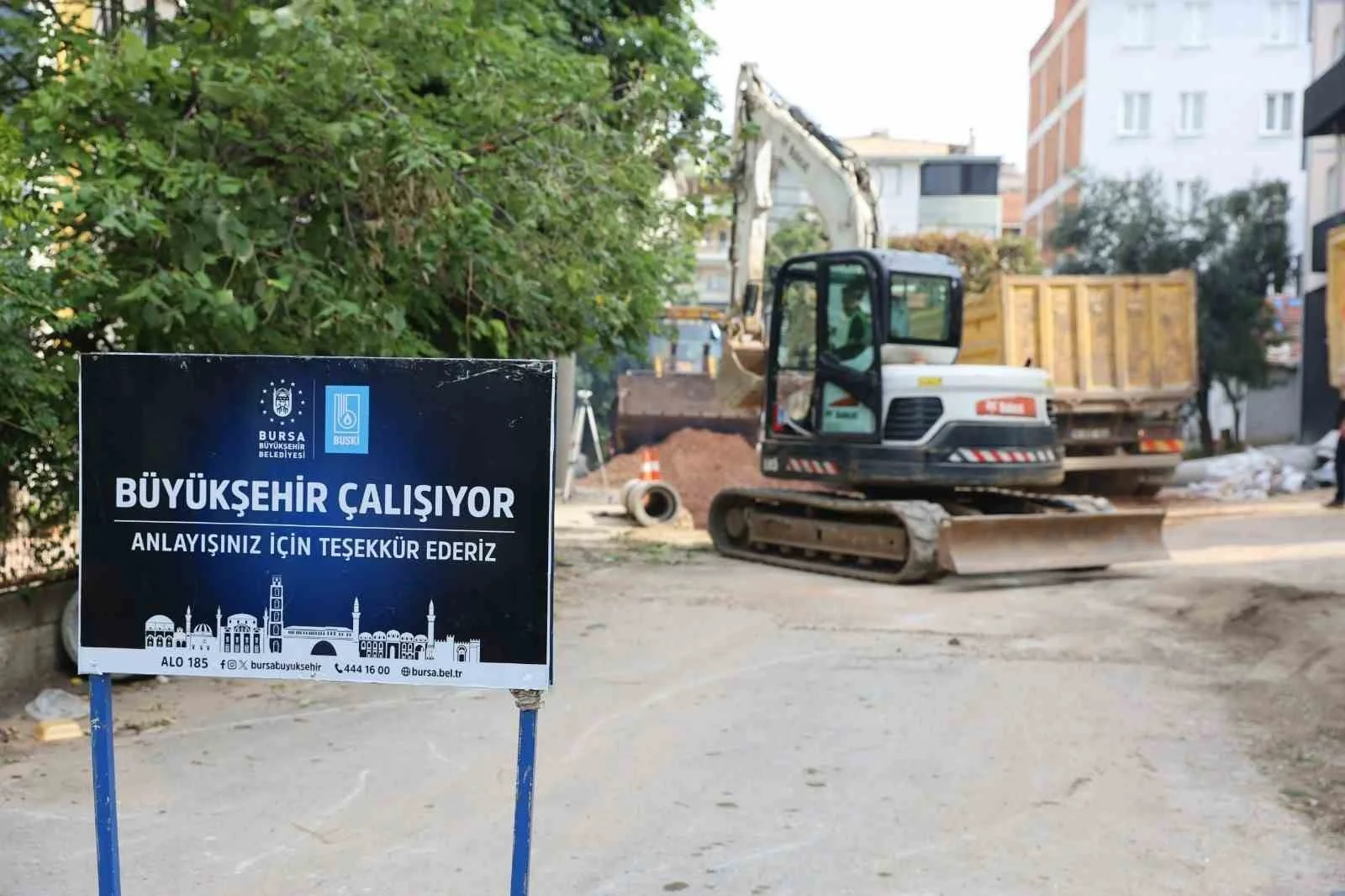 Büyükşehir’den Osmangazi’de altyapı hamlesi