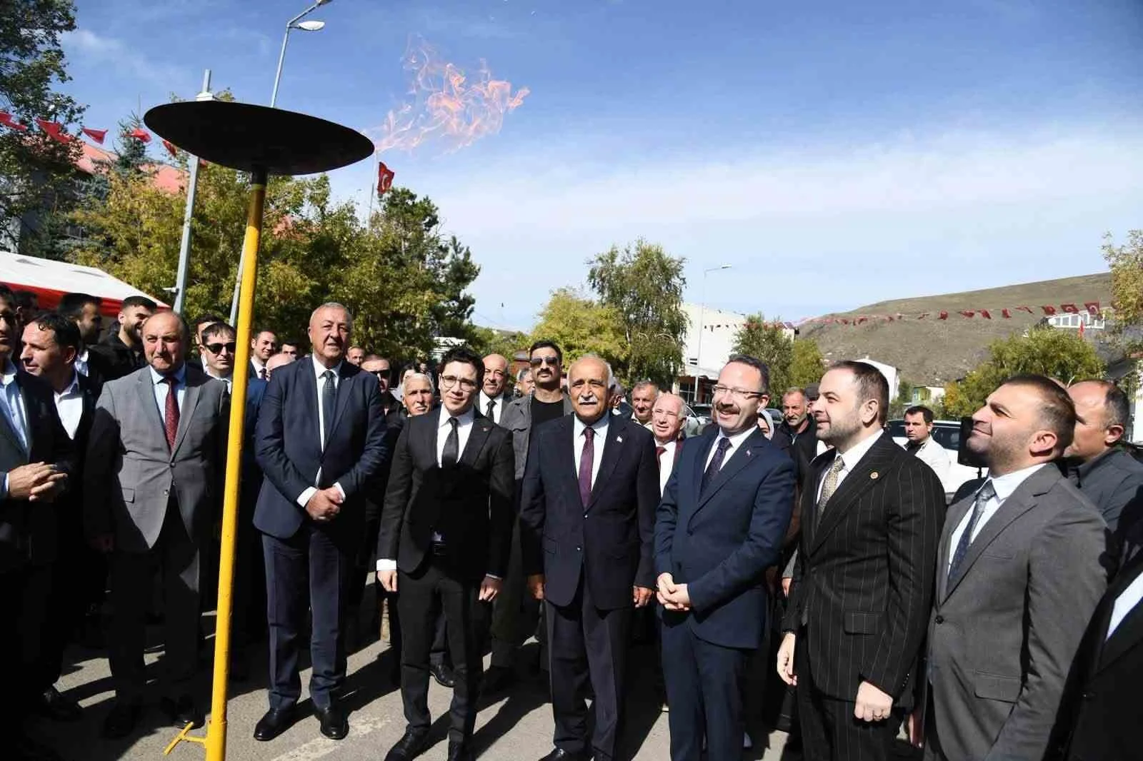 Çıldır doğalgaza kavuştu
