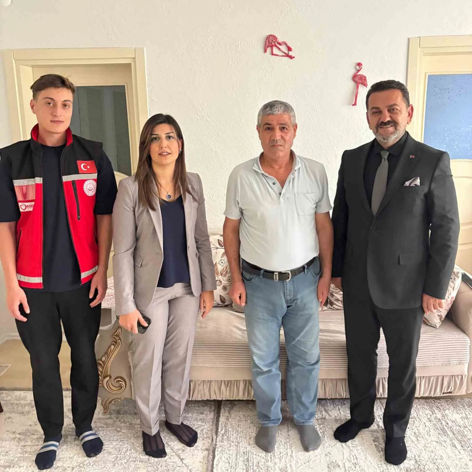 Bilecik’te gazilere vefa ziyareti