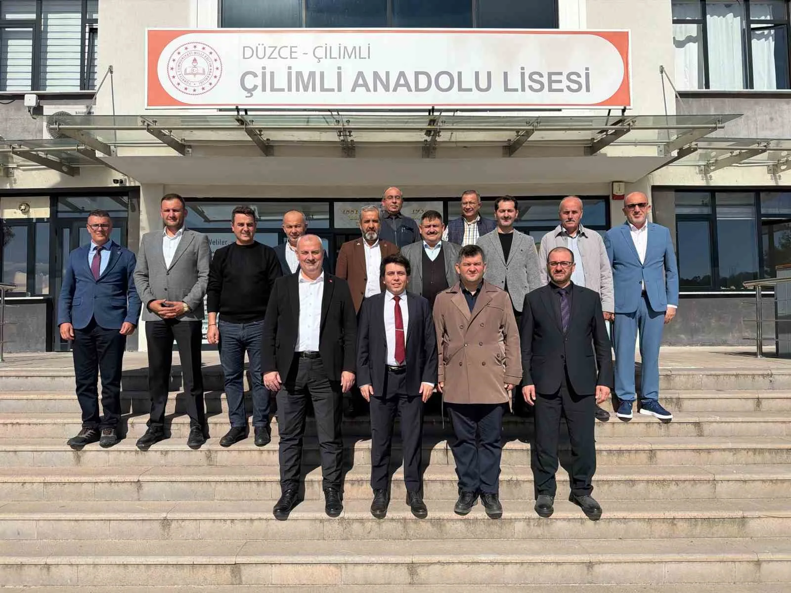 Kaymakam ve başkan öğrencilerle buluştu