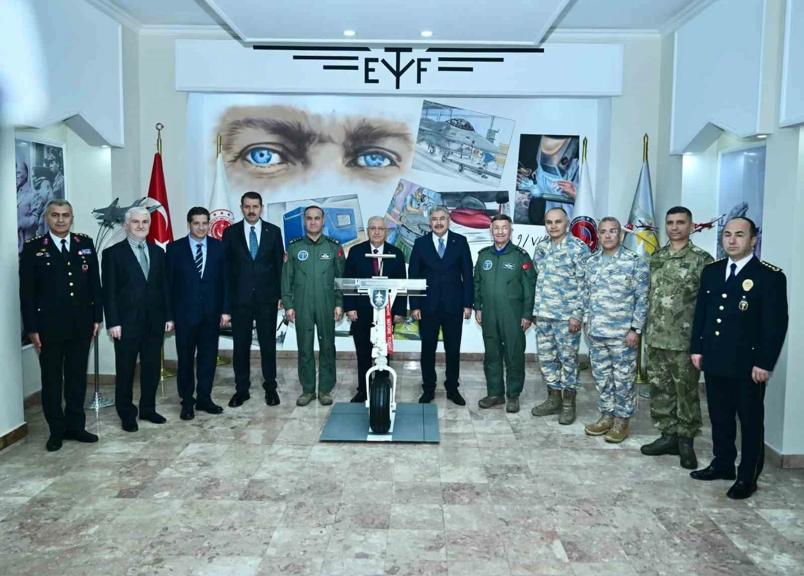 Eskişehir 1’inci Hava Bakım Fabrika Müdürlüğünün 100’üncü yılına özel ziyaret