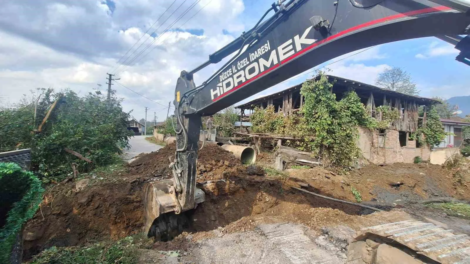 Köylerin alt yapısı güçleniyor