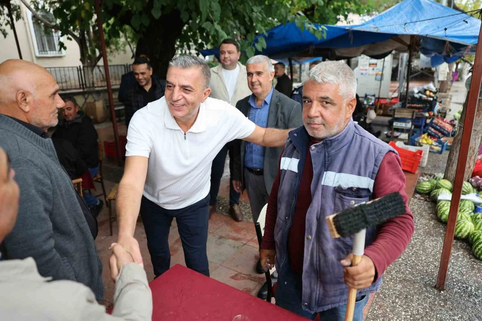 Başkan Şimşek, vatandaşın taleplerini yerinde dinledi