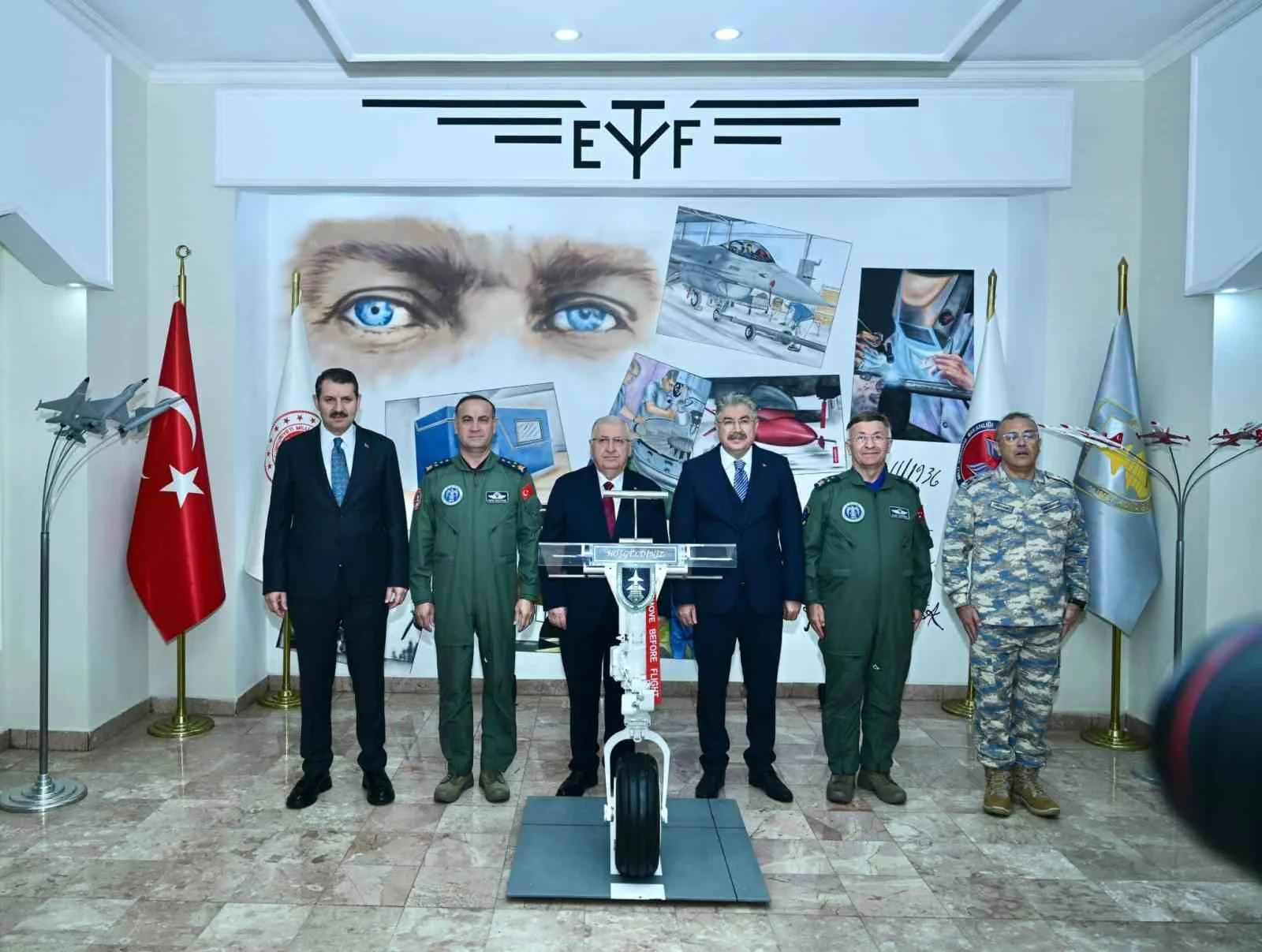 Eskişehir 1’inci Hava Bakım Fabrika Müdürlüğünün 100’üncü yılına özel ziyaret