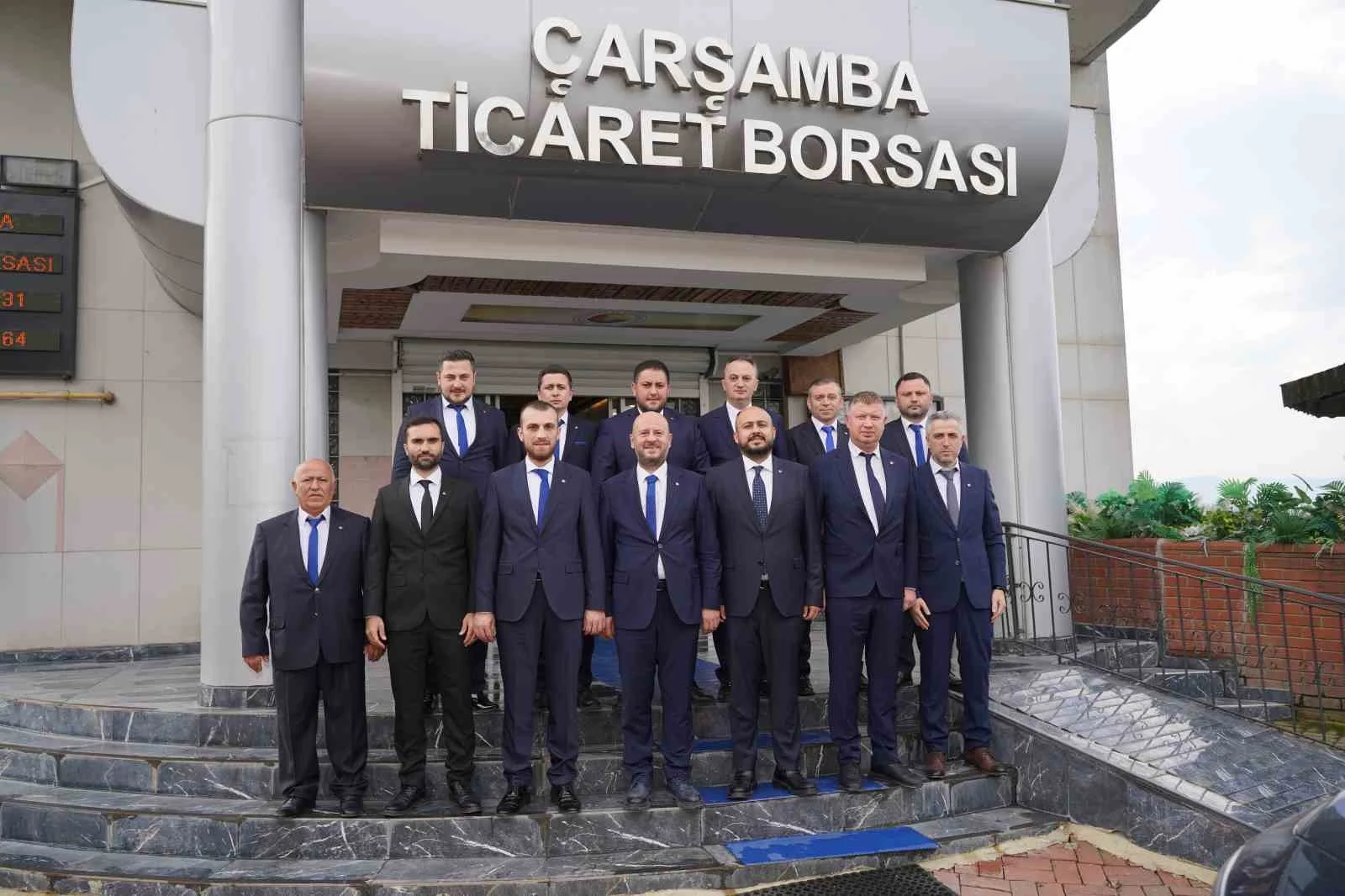 Çarşamba Ticaret Borsası Başkanı Selim Yılmaz mazbatasını aldı