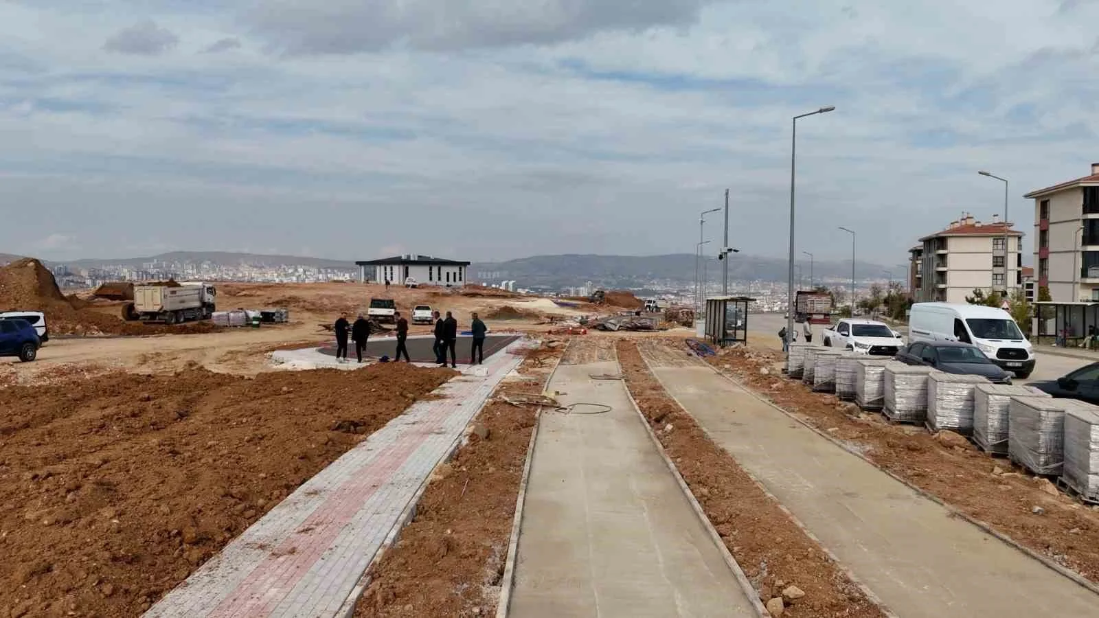 Güneykent Seyir Yolu Projesi’nde çalışmalar hızla ilerliyor