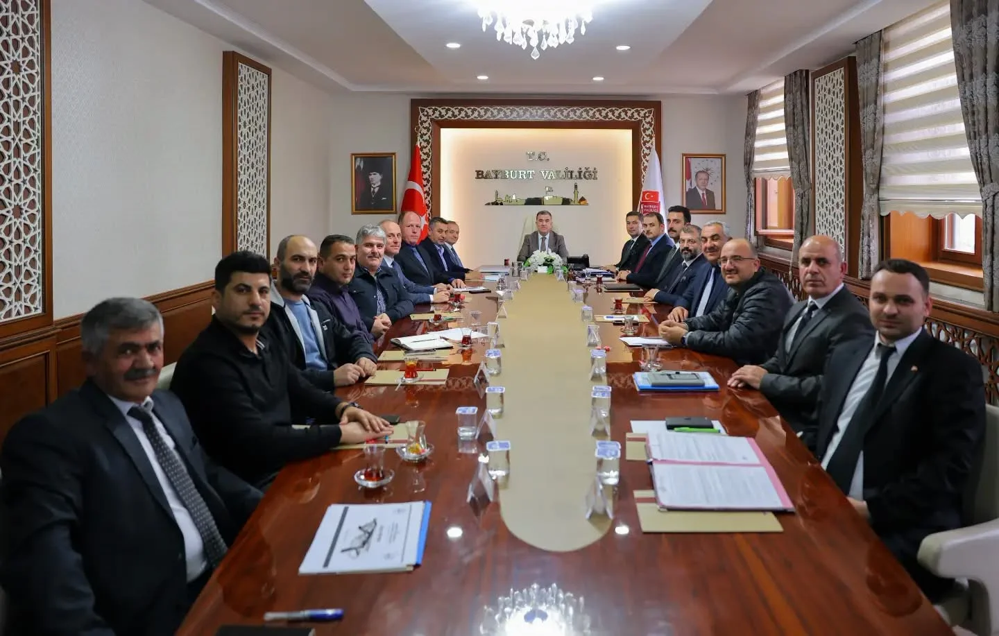 Bayburt’ta köylerin ihtiyaçları KÖYDES toplantısında görüşüldü