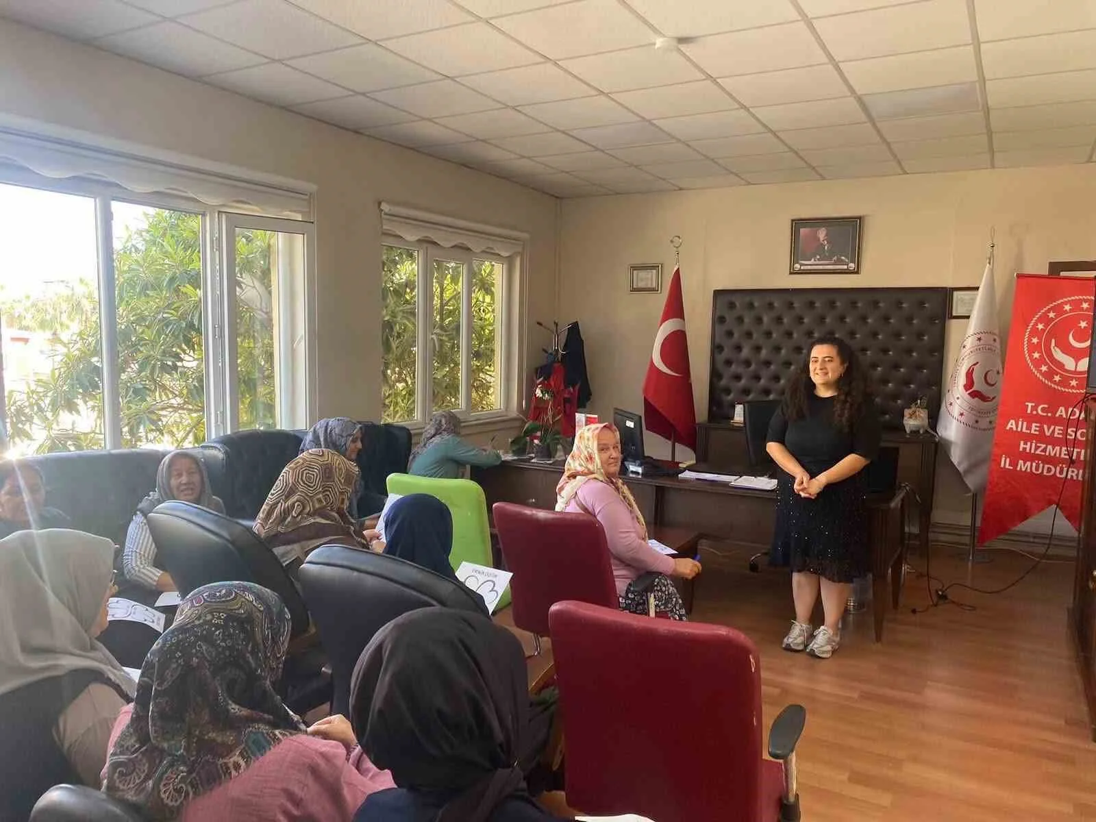 Ceyhan’da ailelere "Aile İçi İletişim" eğitimi verildi