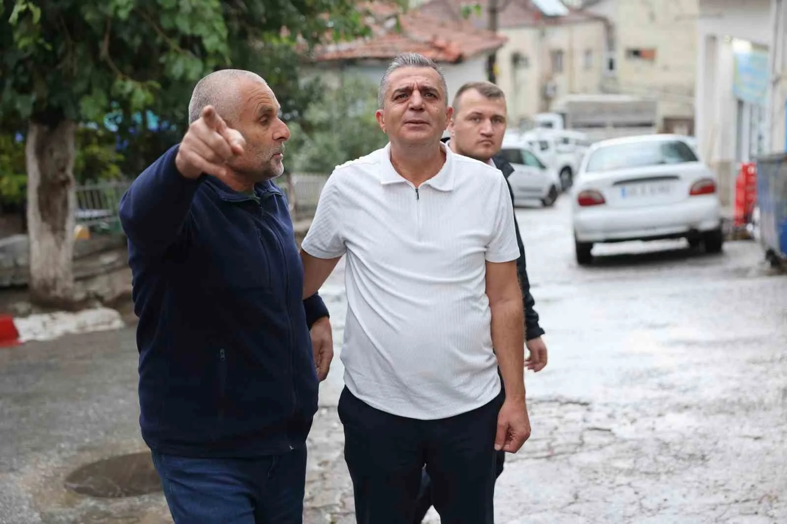 Başkan Şimşek’ten Karaoğlanlı’da temaslar