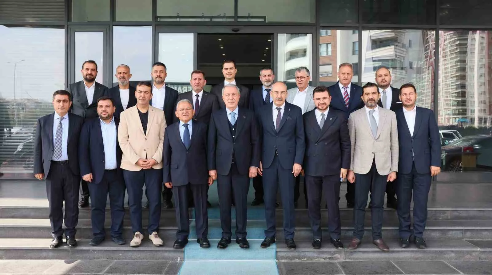 Hulusi Akar, Büyükkılıç ve Okandan’dan KTO’ya ’Hayırlı Olsun’ ziyareti