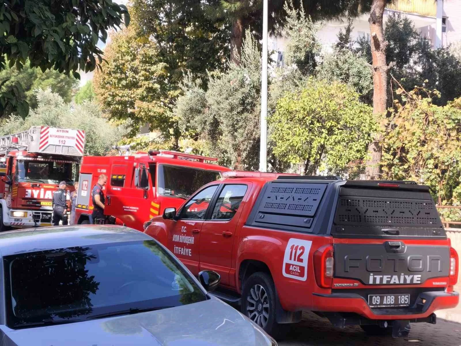 Mutfakta çıkan yangın korkuttu