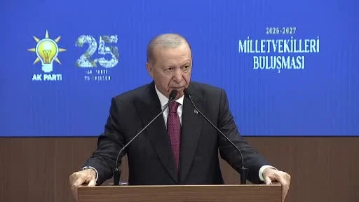Cumhurbaşkanı Erdoğan: "Biz baklava kutusunda rüşvet alanlara, haram parayla kule yapanlara sahip çıkan bir gruptan ne ders alırız ne de onları muhatap alırız"