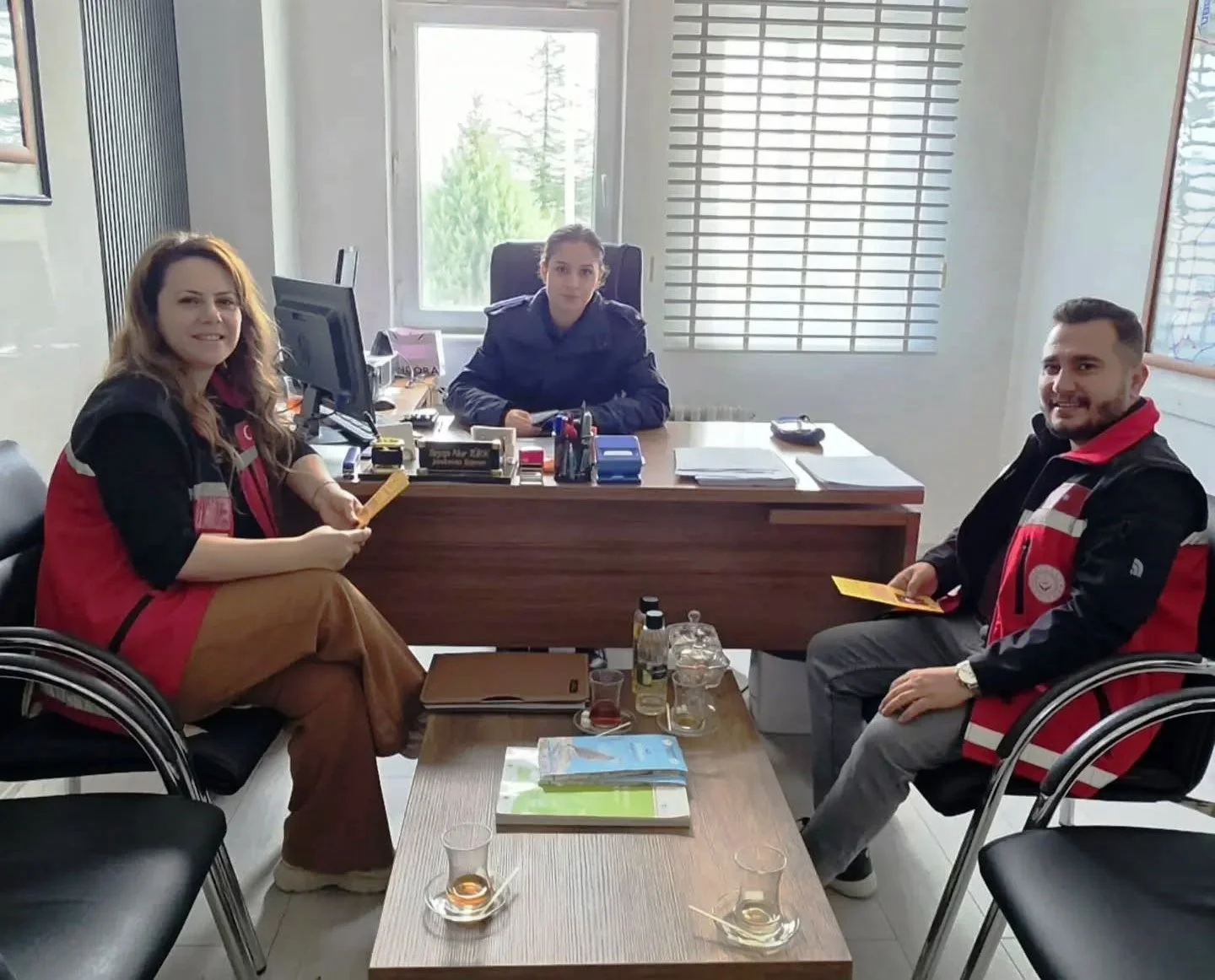Pazarlar’da jandarma personeline aile hizmetleri anlatıldı