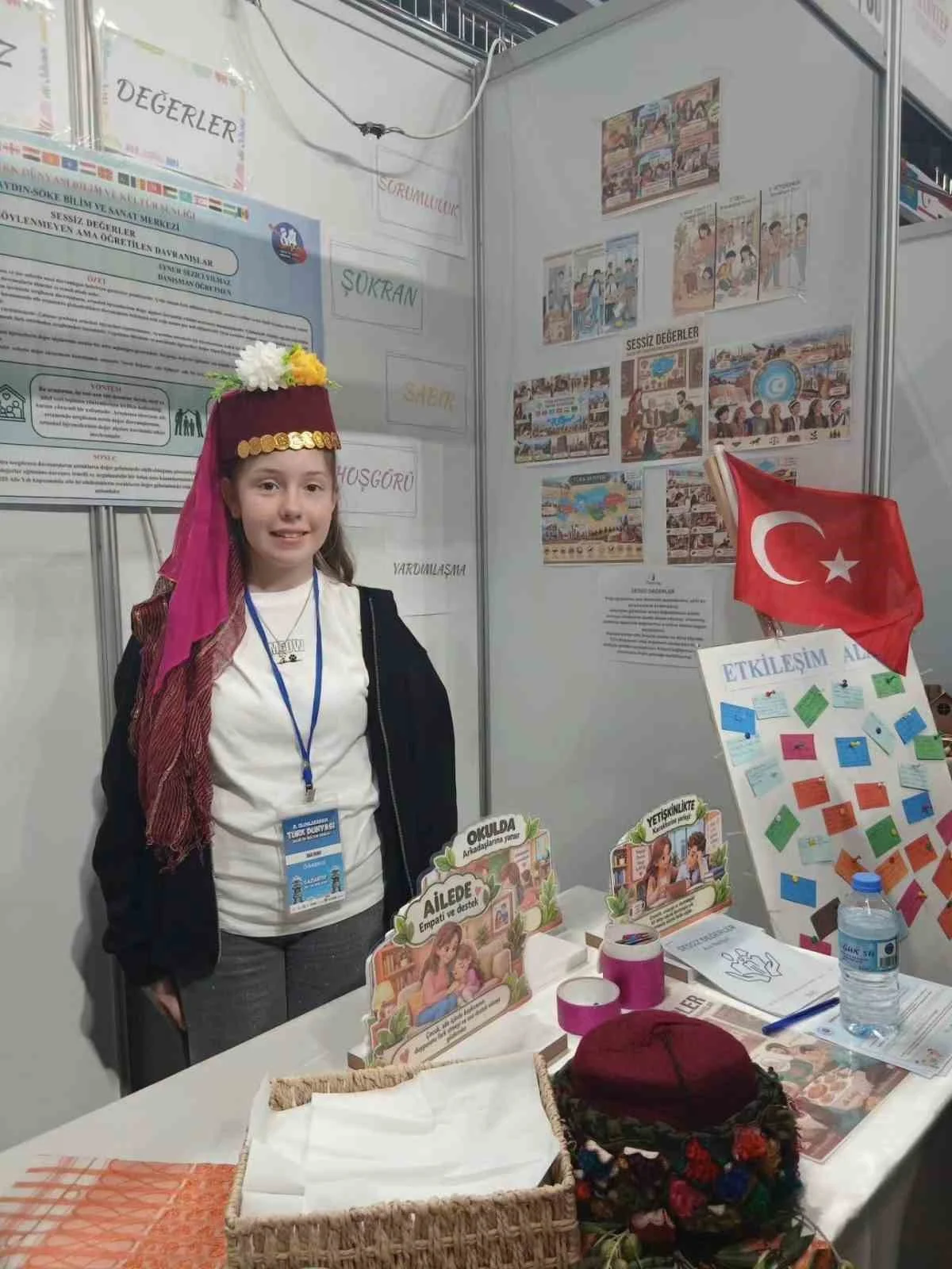 Aydın birincisi Bade, projesini uluslararası arenaya taşıdı