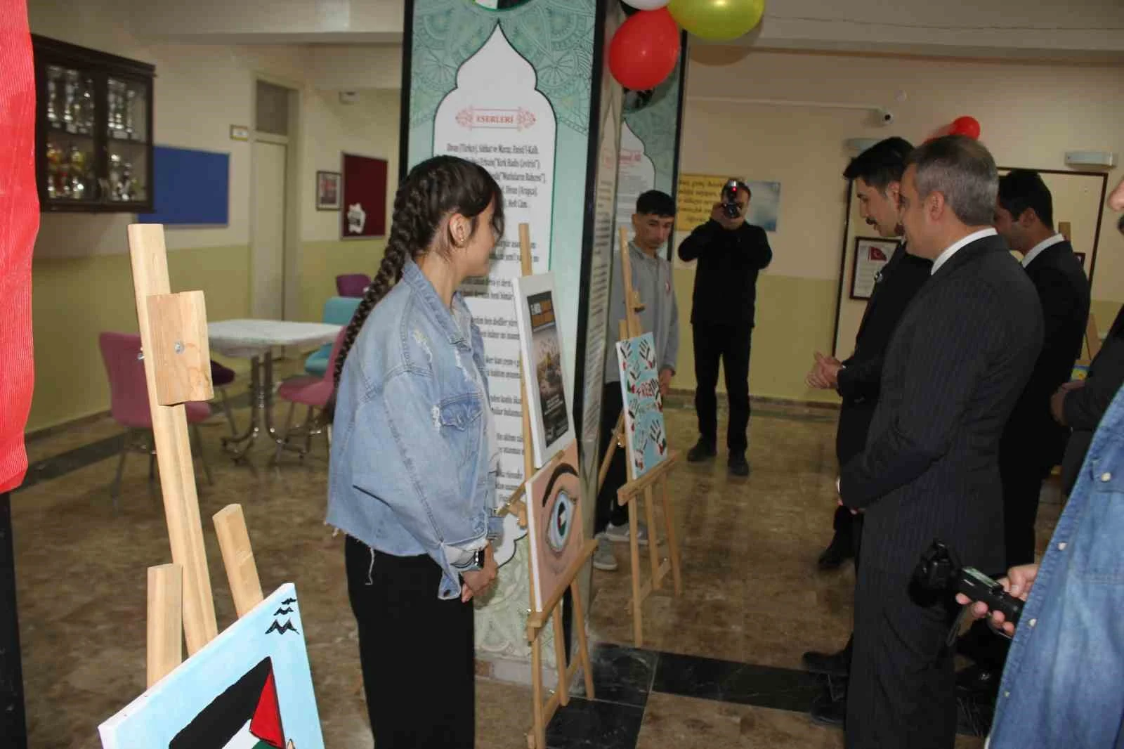 Malazgirt’ten Filistin’e destek etkinliği