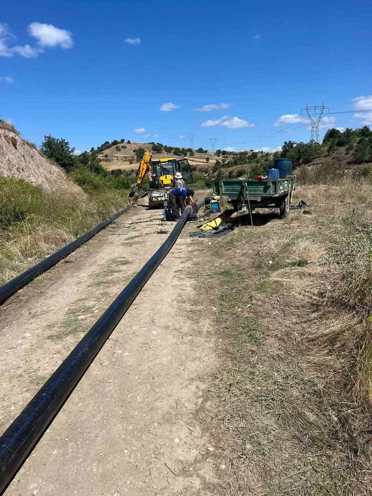 Uluköy’de içme suyu altyapısı yenilendi