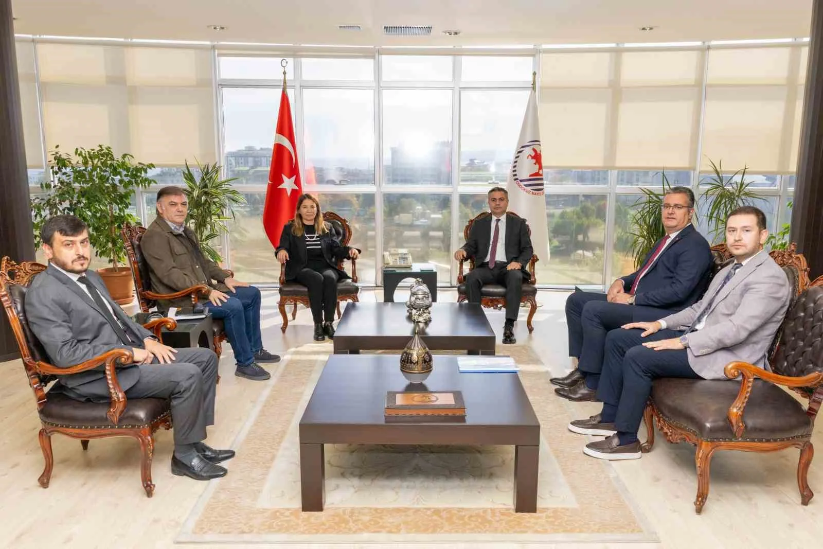 OMÜ ile Bafra arasında iş birliği imkanları değerlendirildi
