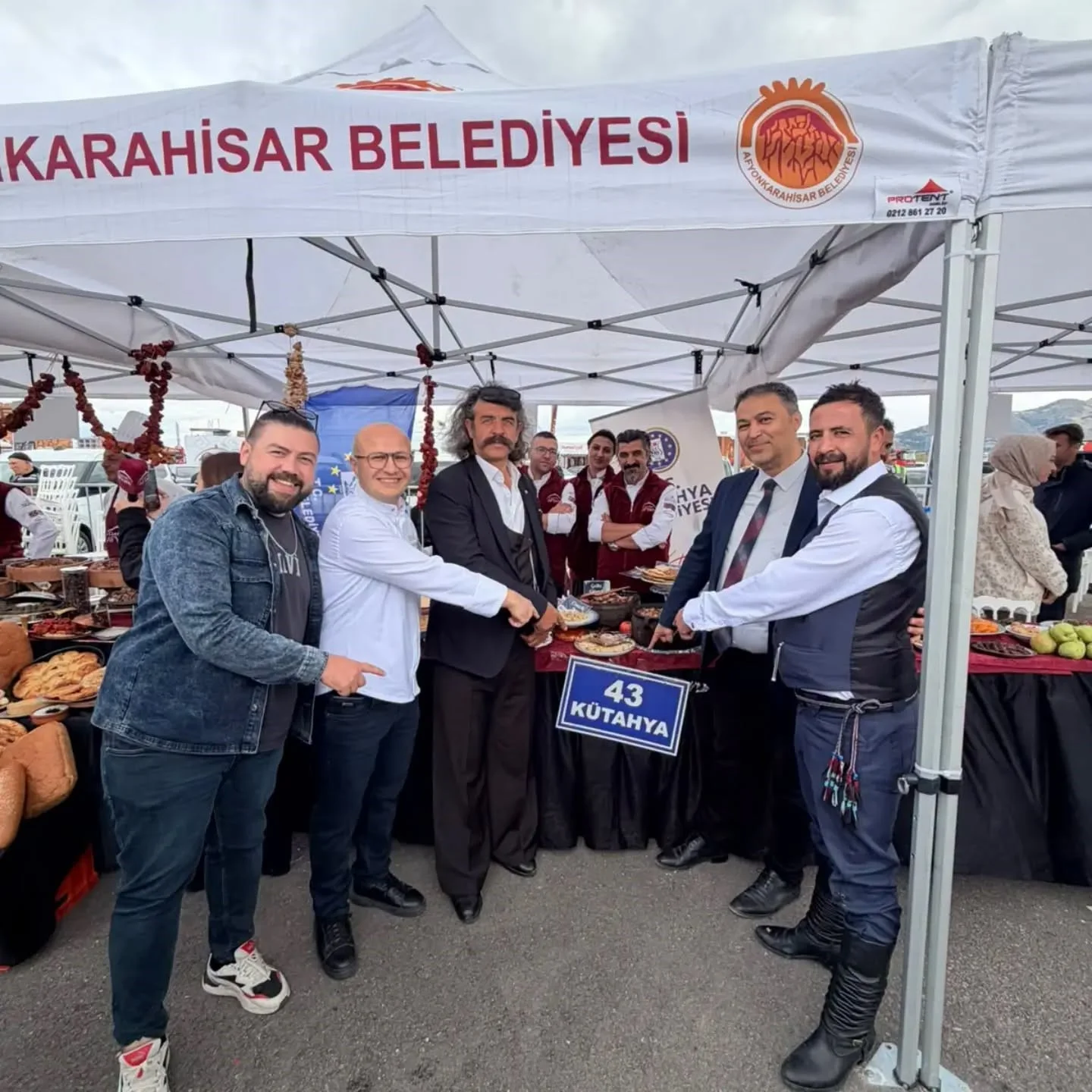 Kütahya’nın coğrafi işaretli lezzetleri Afyon Gastronomi Festivali’nde tanıtıldı